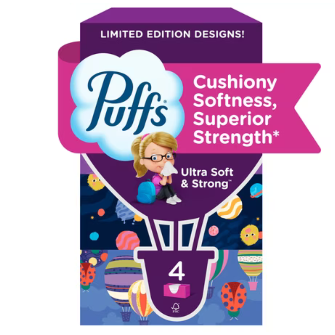 496-Count Puffs Ultra Soft Facial Tissues