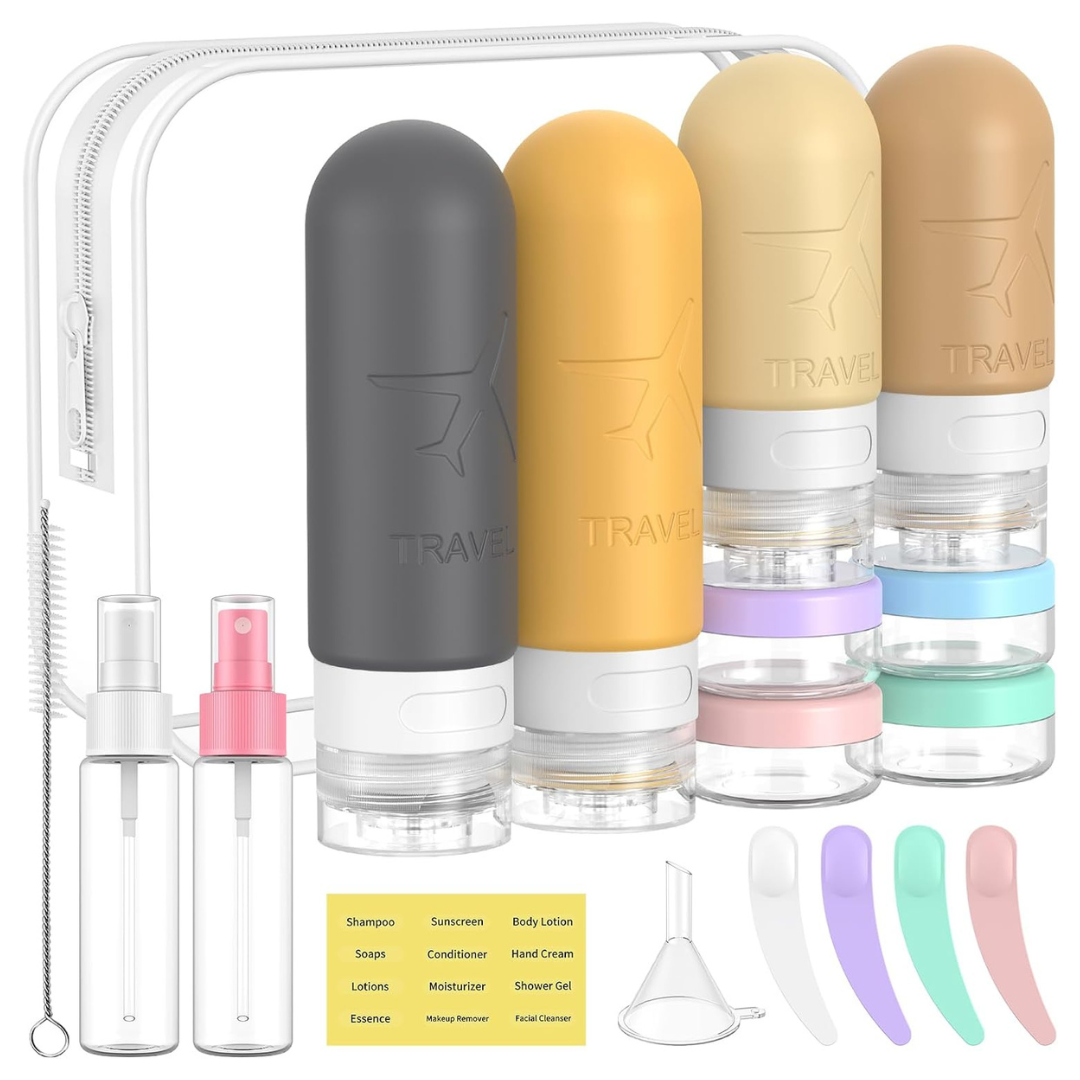 18-Pack ME.FAN Travel Bottles