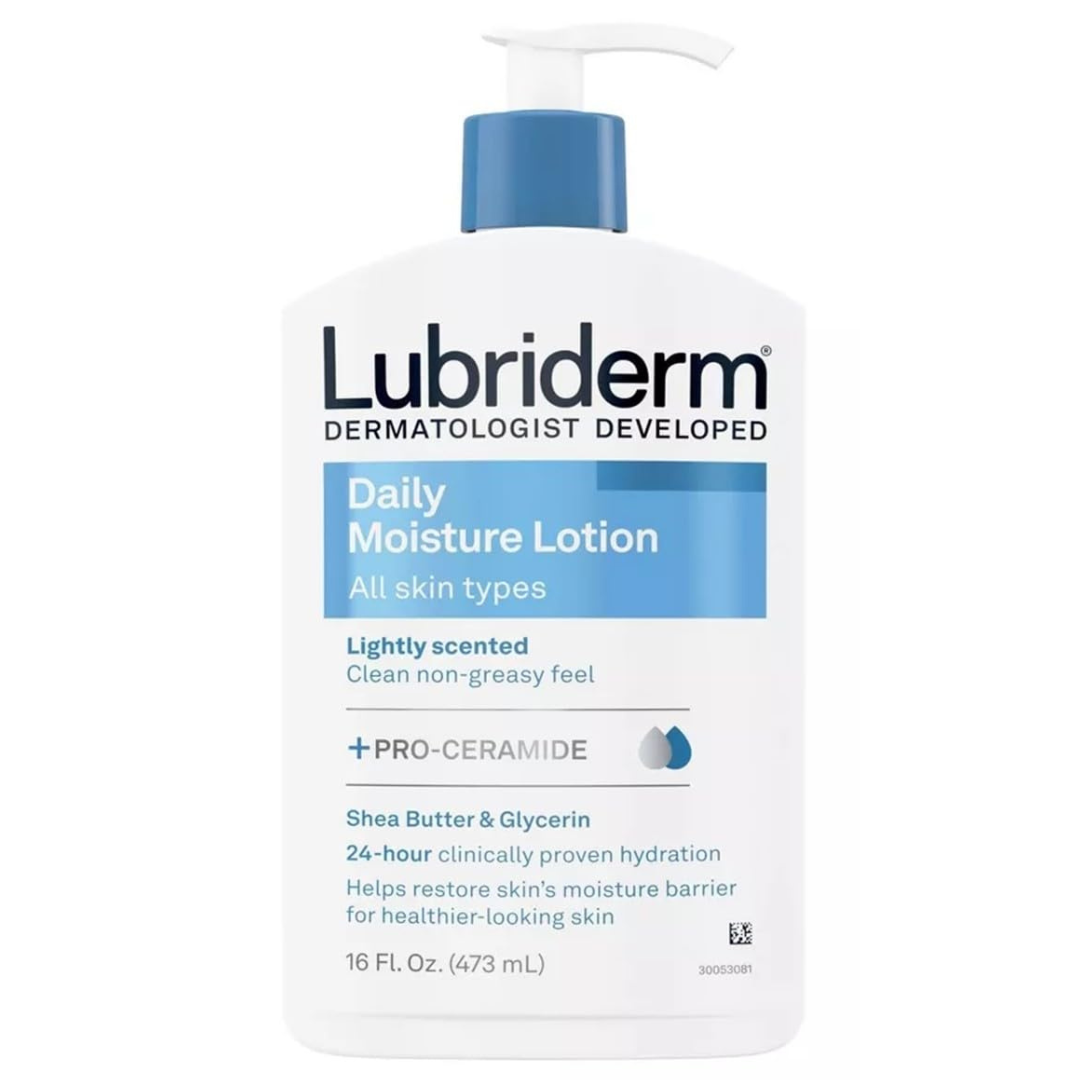 16-Oz Lubriderm Daily Moisture Hydrating Body & Hand Lotion