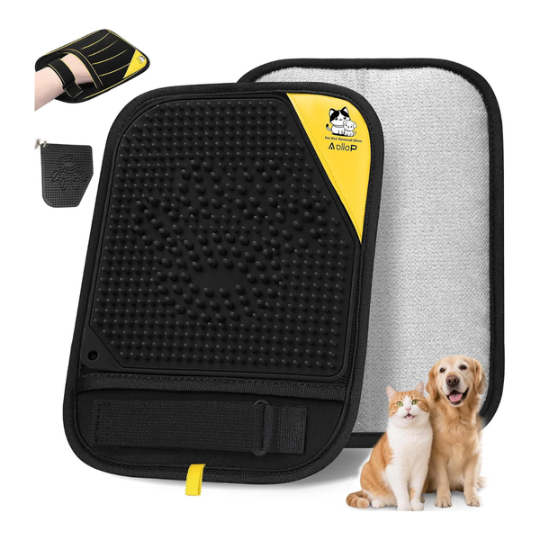 Aollop Double Sided Pet Hair Remover Glove