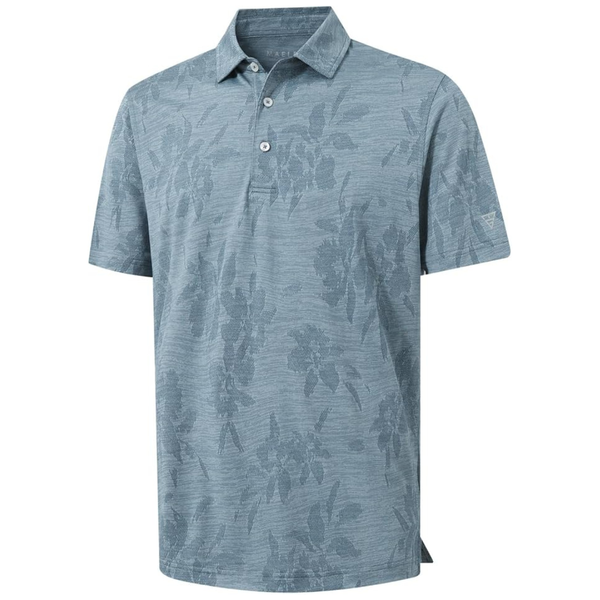 Mens Jacquard Performance Golf Polo Shirt (Various Colors)