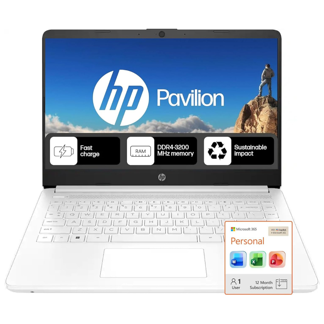 HP Hpa14 Ultrabook 14" FHD Laptop (N100 / 4GB RAM / 64GB SSD)