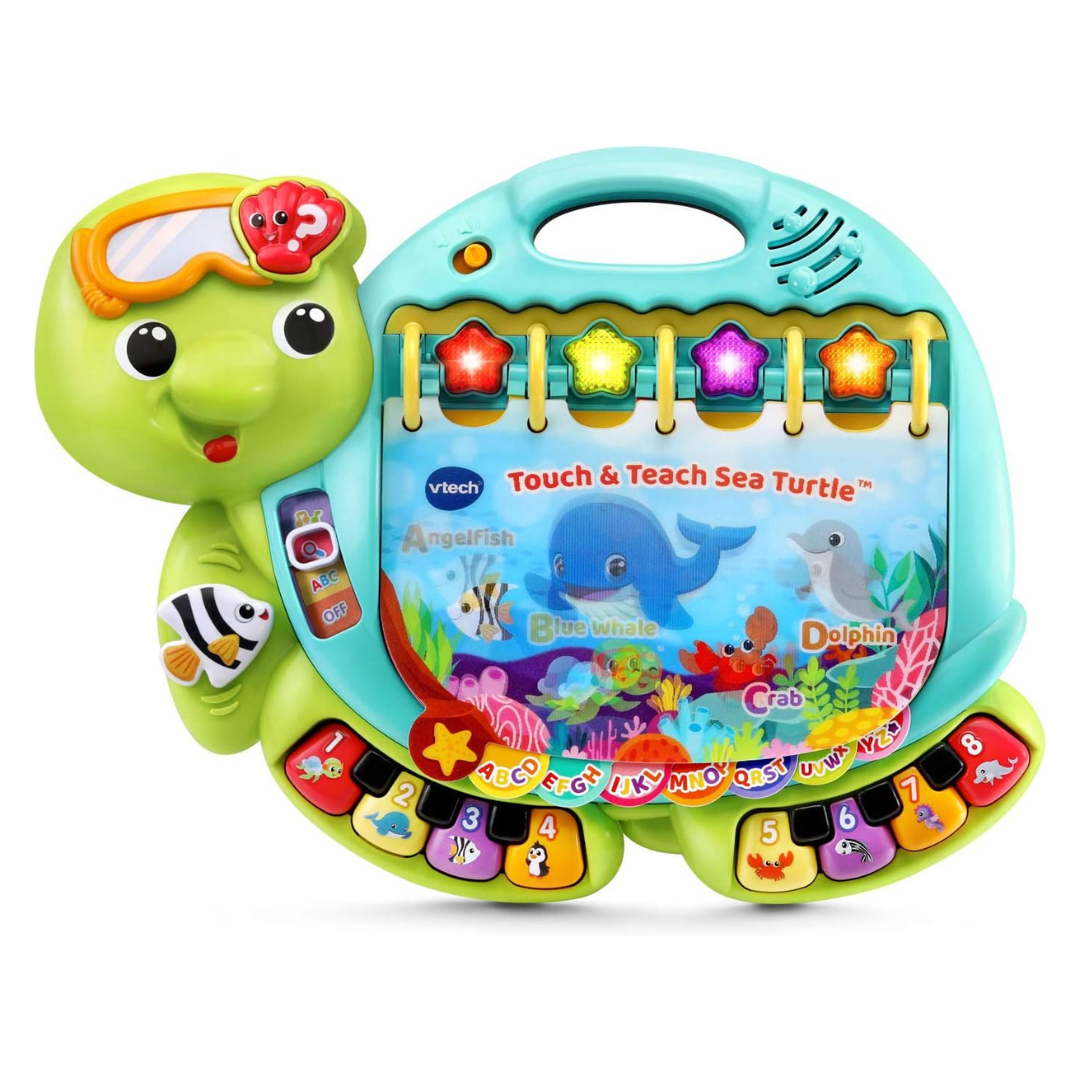 VTech Touch And Teach Sea Turtle Interactive Learning Book