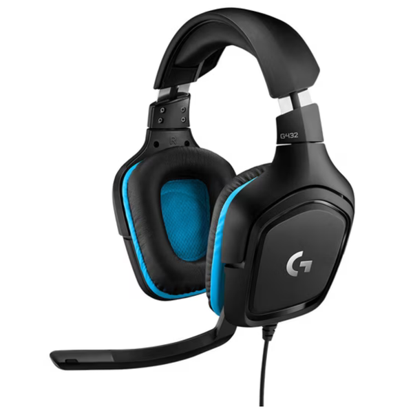 Logitech G432 Wired 7.1 Surround Sound DTS X 2.0 Gaming Headset