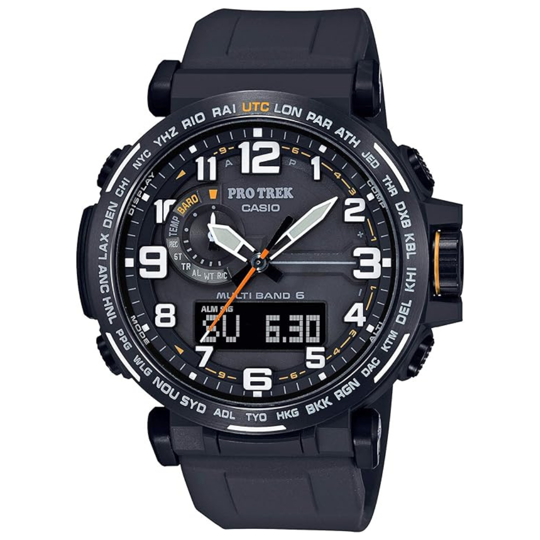Casio PRW-6600 Men's Pro Trek Stainless Steel Quartz Watch