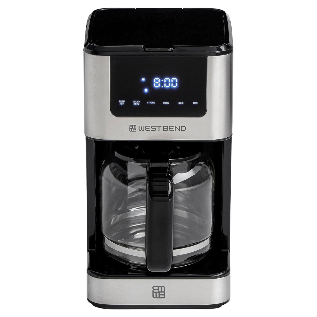 West Bend 12-Cup Hot & Iced Coffee Maker (CMWB12BK13)