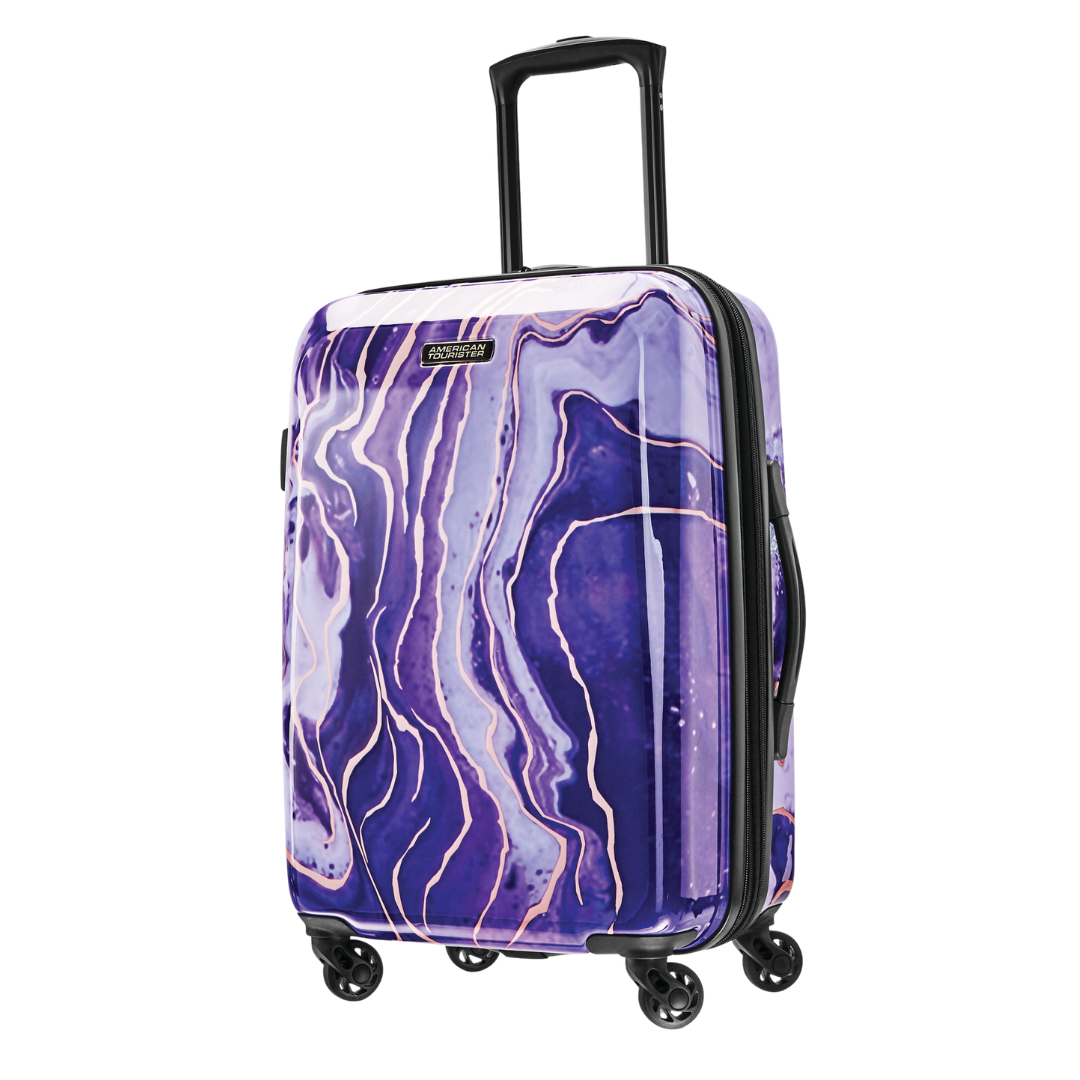 22.5" American Tourister Hardside Print Carry-On Spinner Luggage