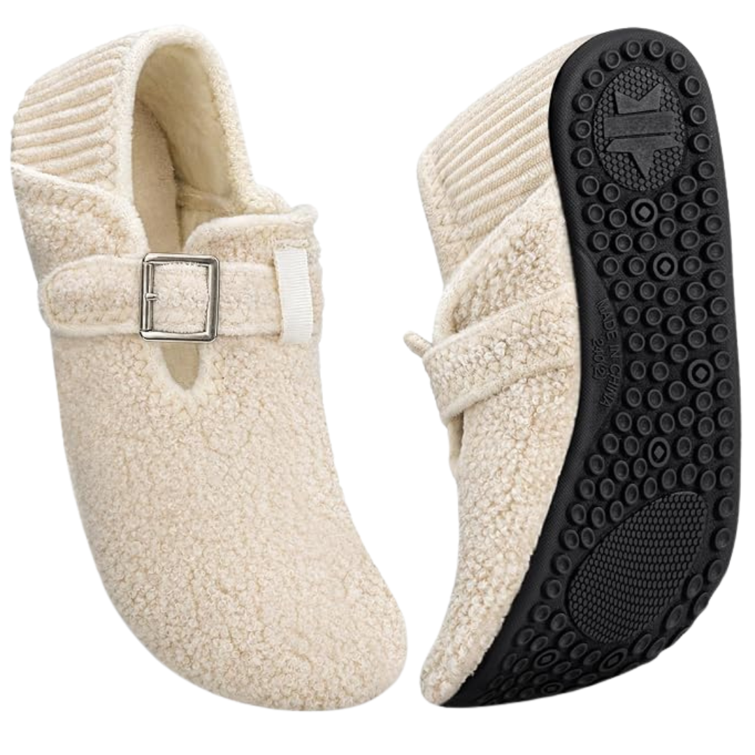 Unisex Adjustable Wide Diabetic House Slippers