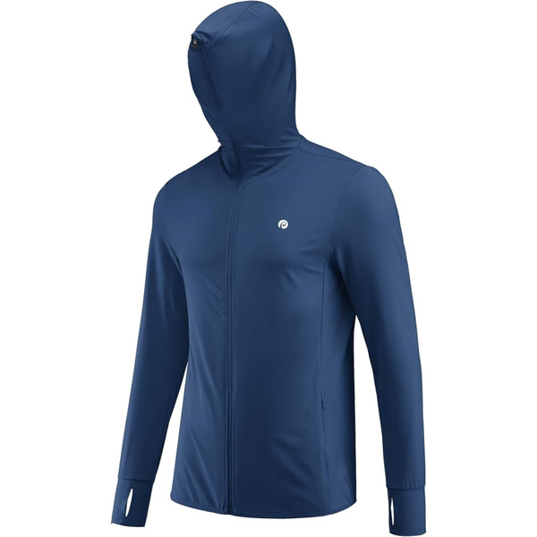 Men's UPF50+ Full Zip Up Lightweight Hoodies (Various)