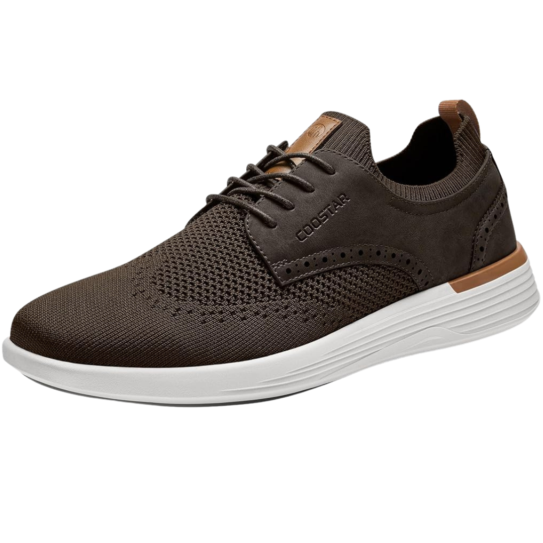 Men's Lightweight Easy On/Off Knit Dress Sneakers (3 Colors)