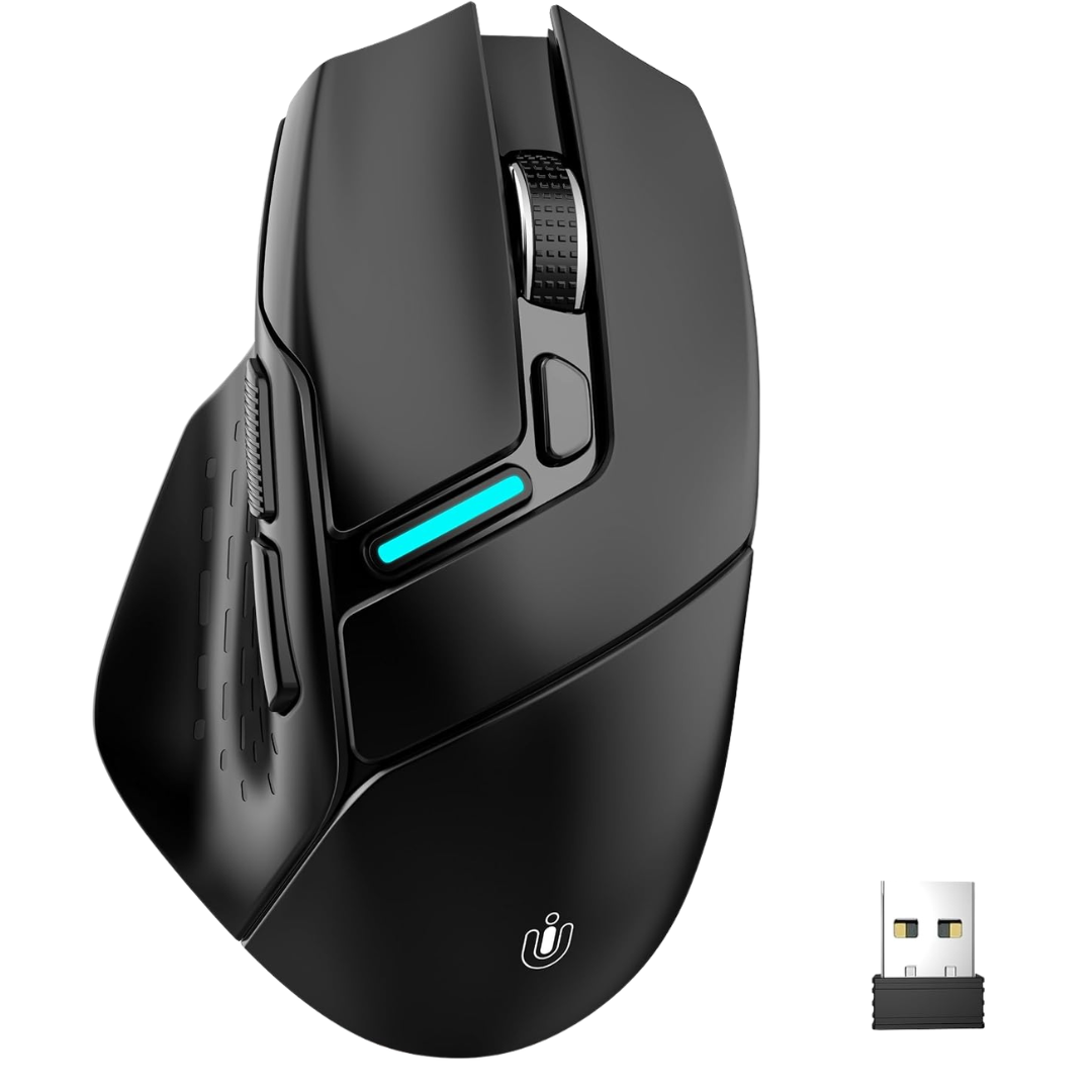 Uineer 12800 DPI Tri-Mode Bluetooth Gaming Mouse