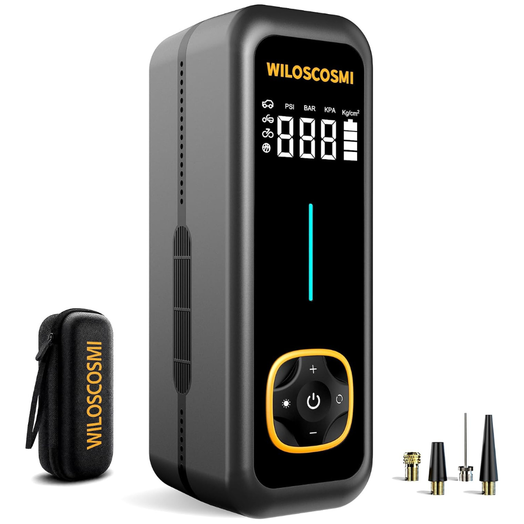 WILOSCOSMI Tire Inflator Portable Air Compressor
