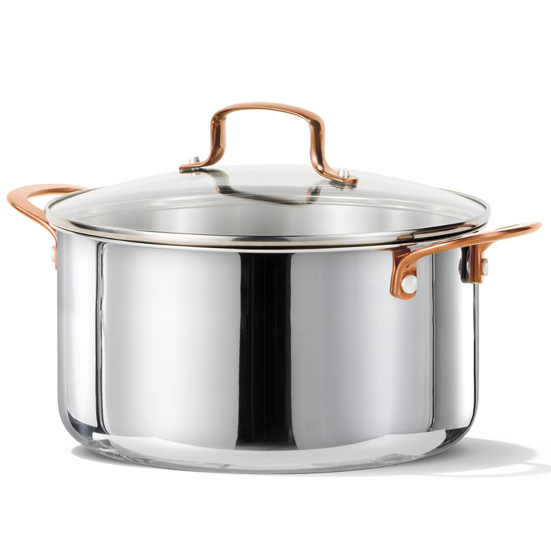 Carote 5QT Tri-Ply Stainless Steel Stock Pot with Lid