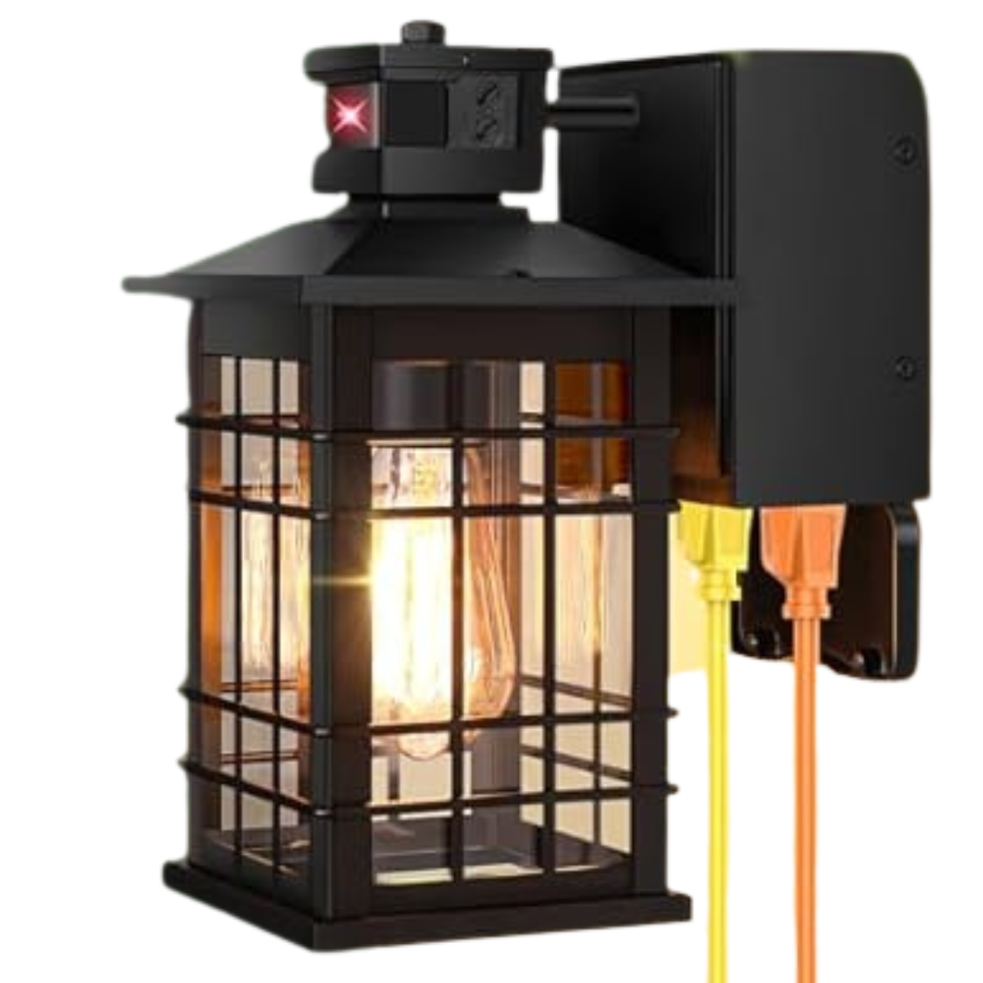 Motion Sensor Dusk to Dawn 11" Porch Light
