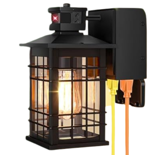 Motion Sensor Dusk to Dawn 11" Porch Light