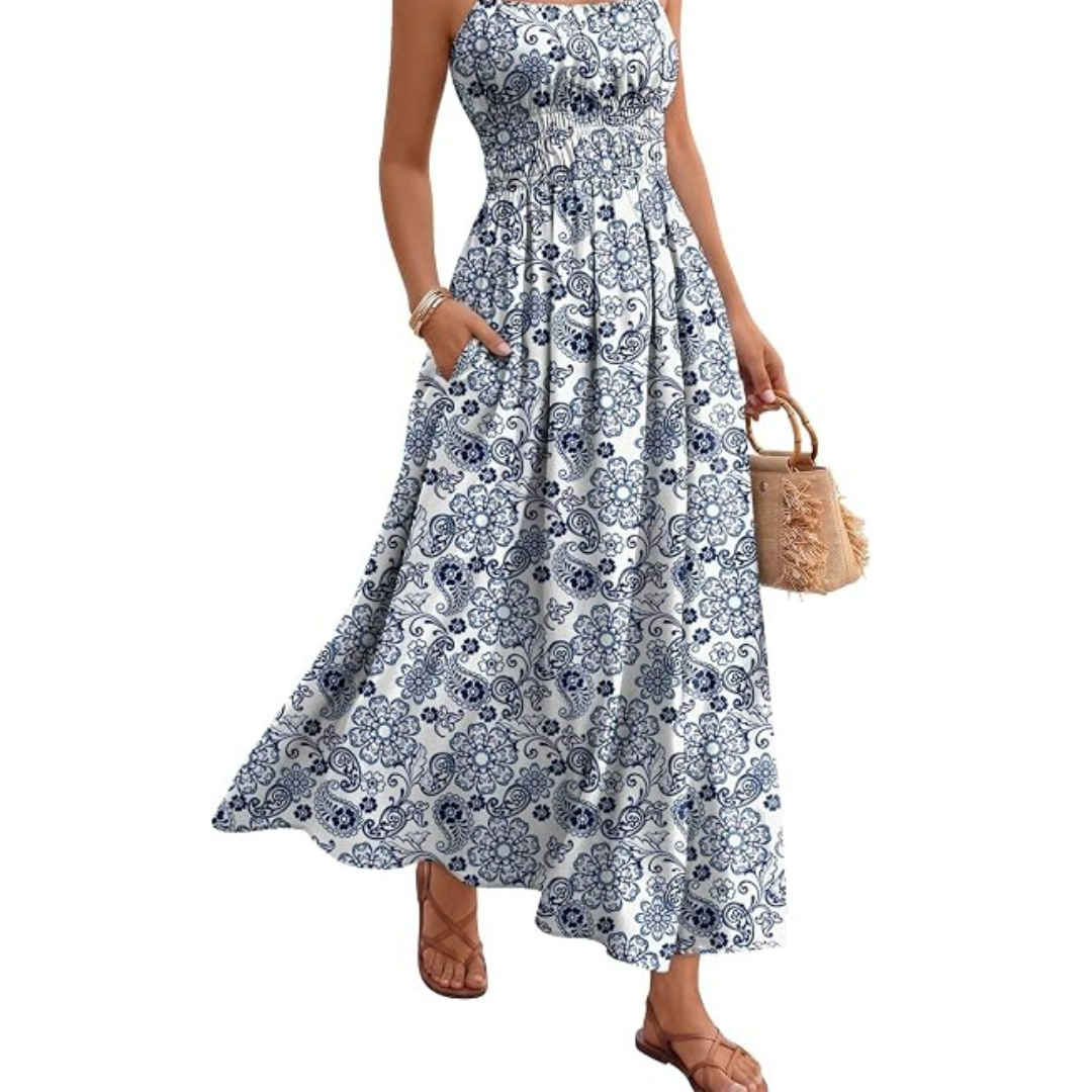 Women's Floral Long Maxi Dress (Various)