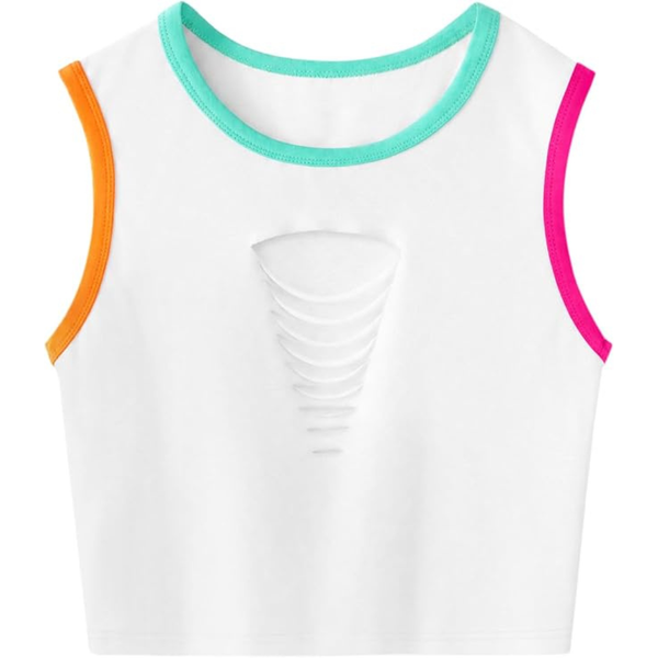 Women's Cut Out Crop Tank Tops (Various)