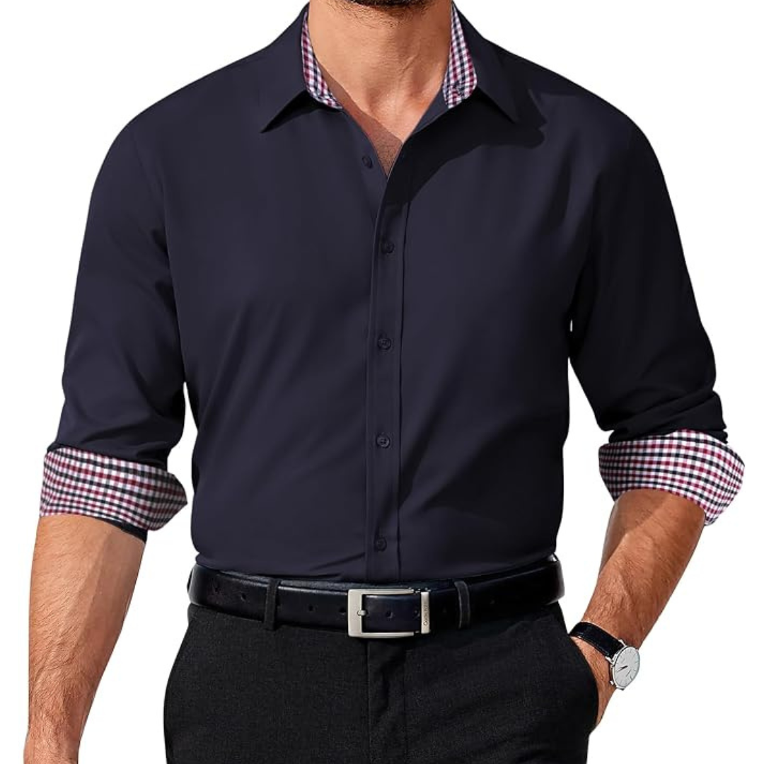 COOFANDY Men's Business Dress Stretch Shirts