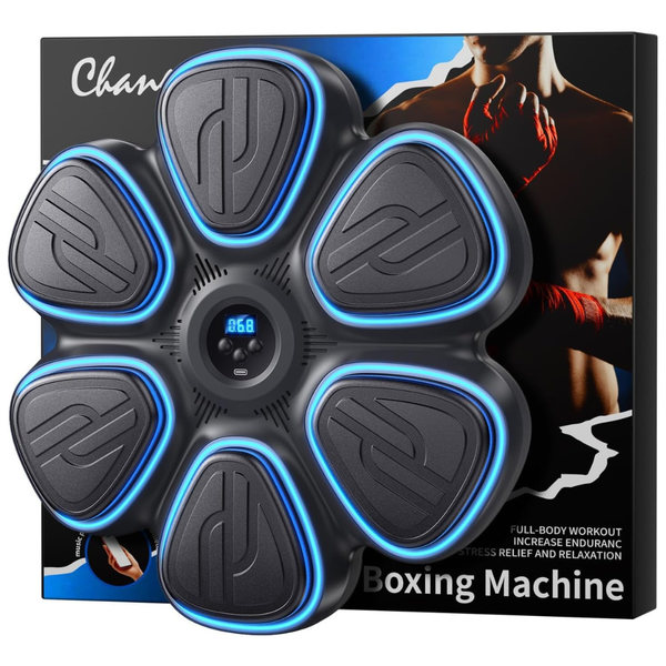 Changenow Kids Music Boxing Machine w/ Bluetooth Speaker & LED Display