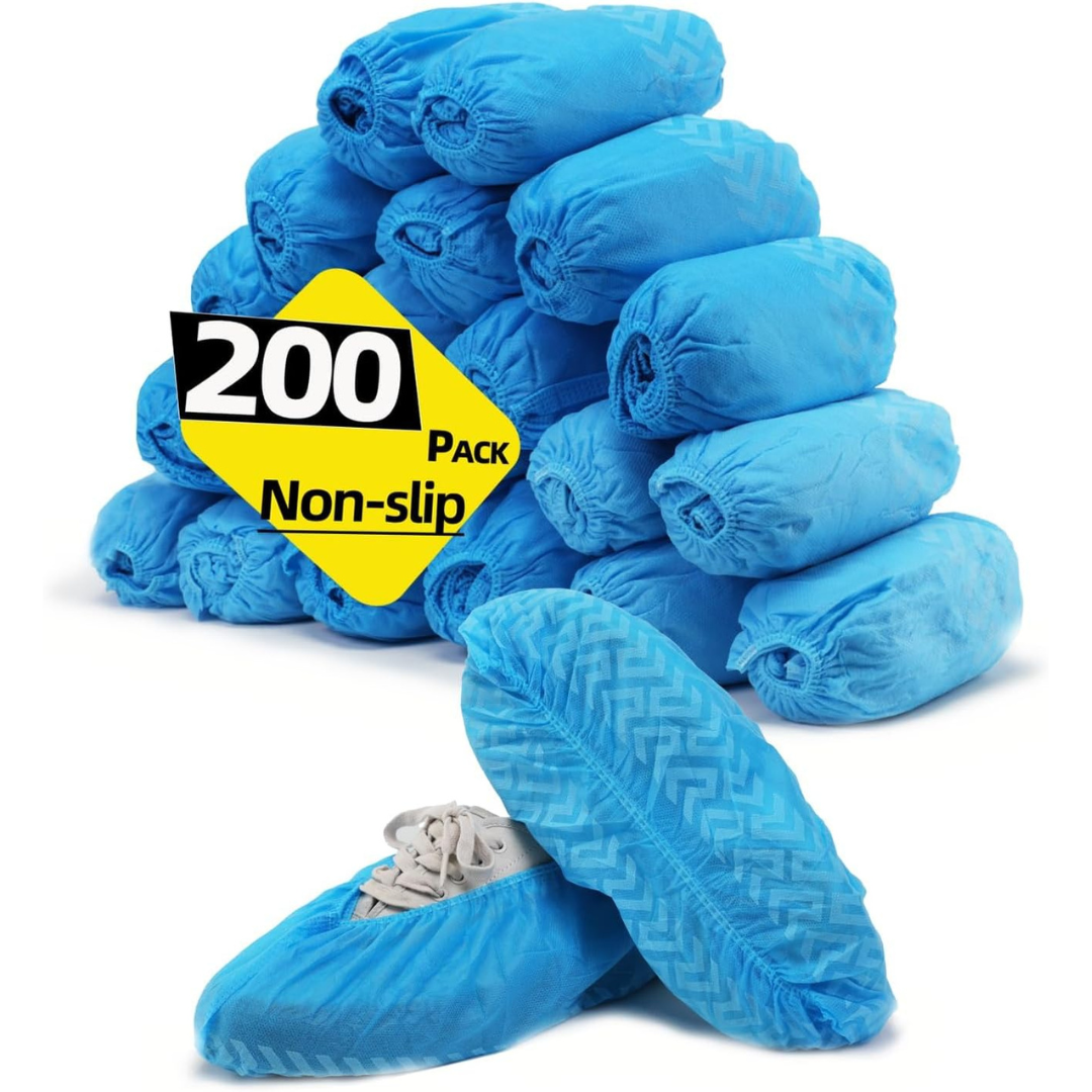 200-Pack LyncMed Disposable Non-Slip Shoe Covers / Booties