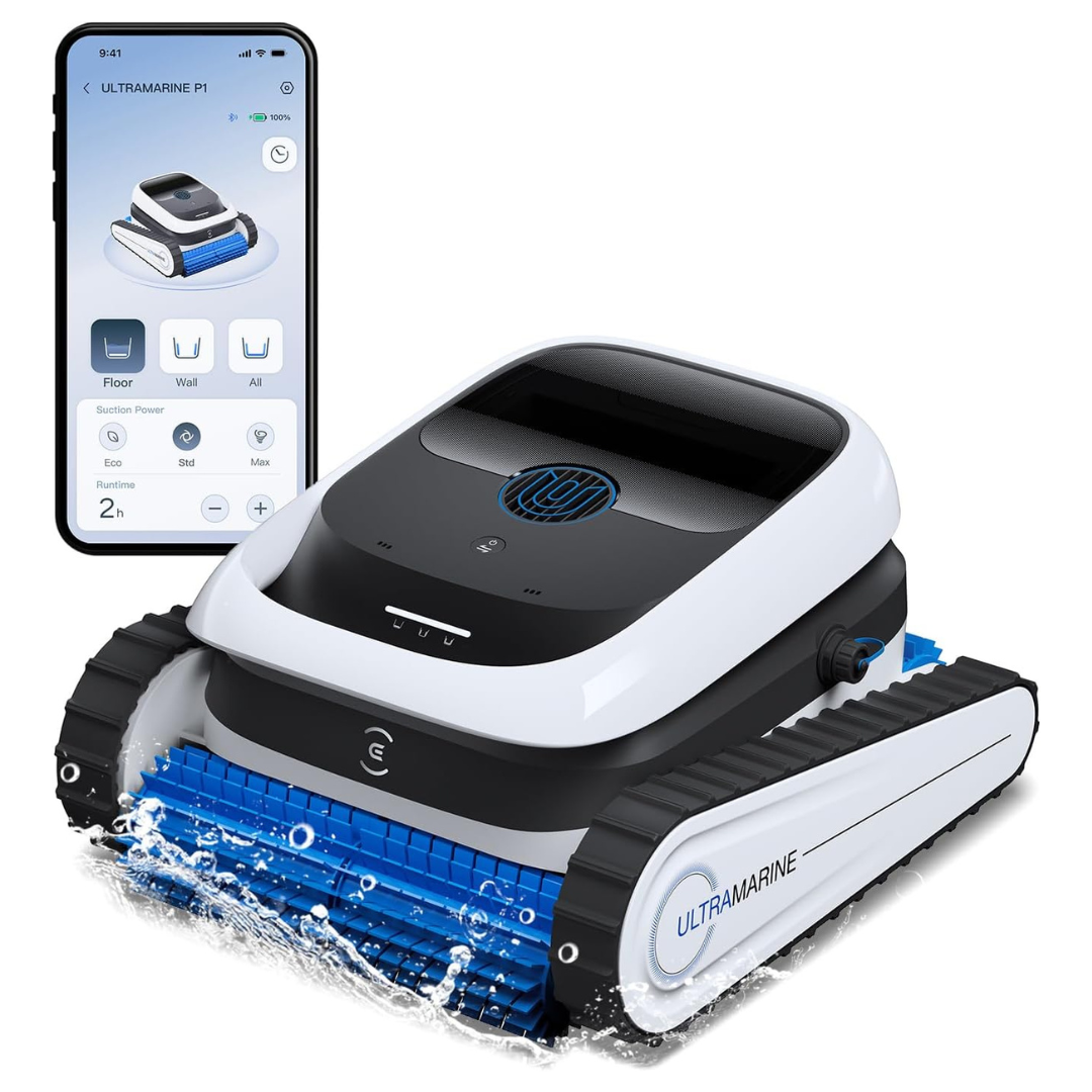 ECOVACS Ultramarine P1 Cordless Robotic Pool Vacuum
