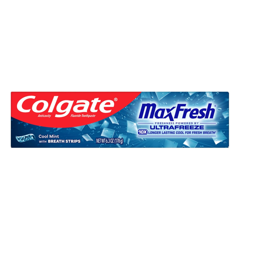 6.3-Oz Colgate Max Fresh Whitening Toothpaste (Cool Mint)