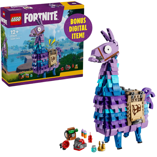 691-Piece LEGO Fortnite Supply Llama Building Toy Set (77071)