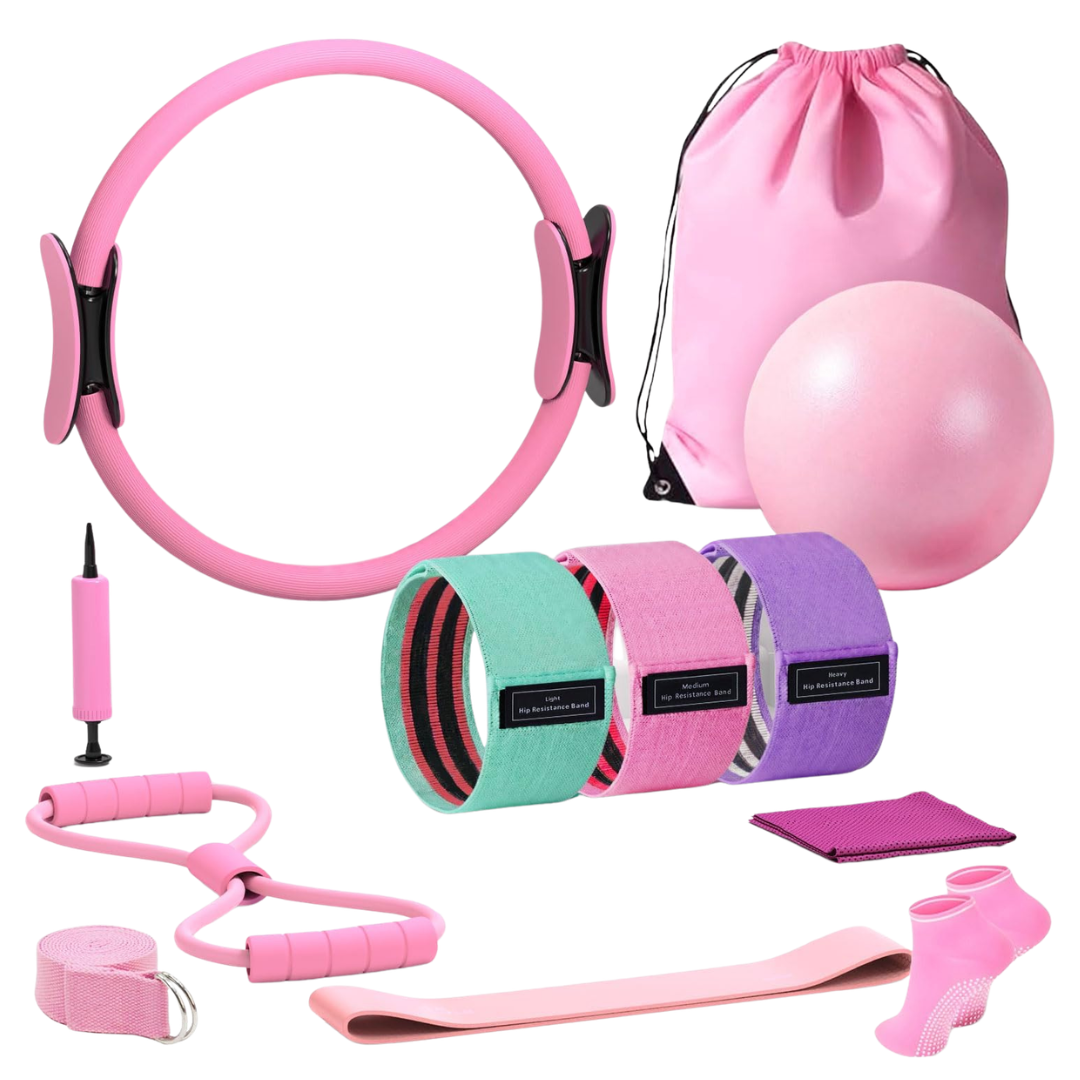 Women's All-in-One Yoga Pilates Equipment Kit