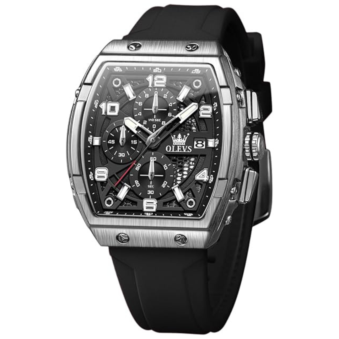 OLEVS Men's Classic Waterproof Chronograph Quartz Watches (Various)