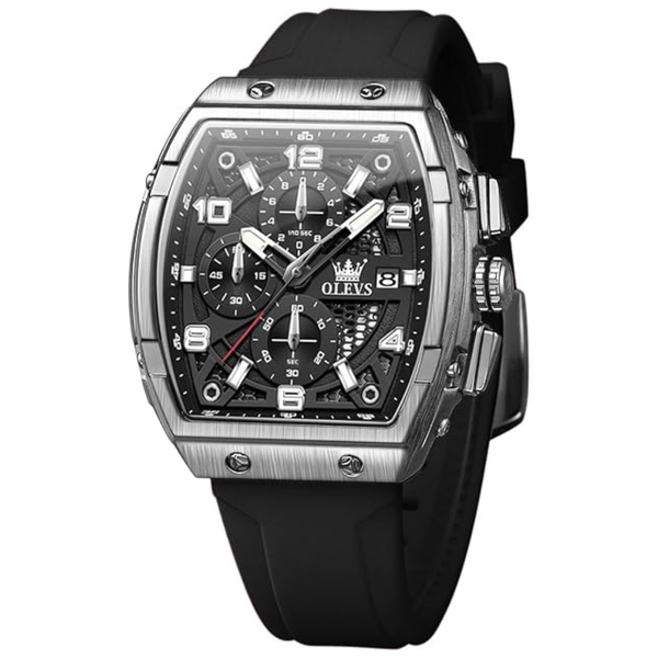 OLEVS Men's Classic Waterproof Chronograph Quartz Watches (Various)