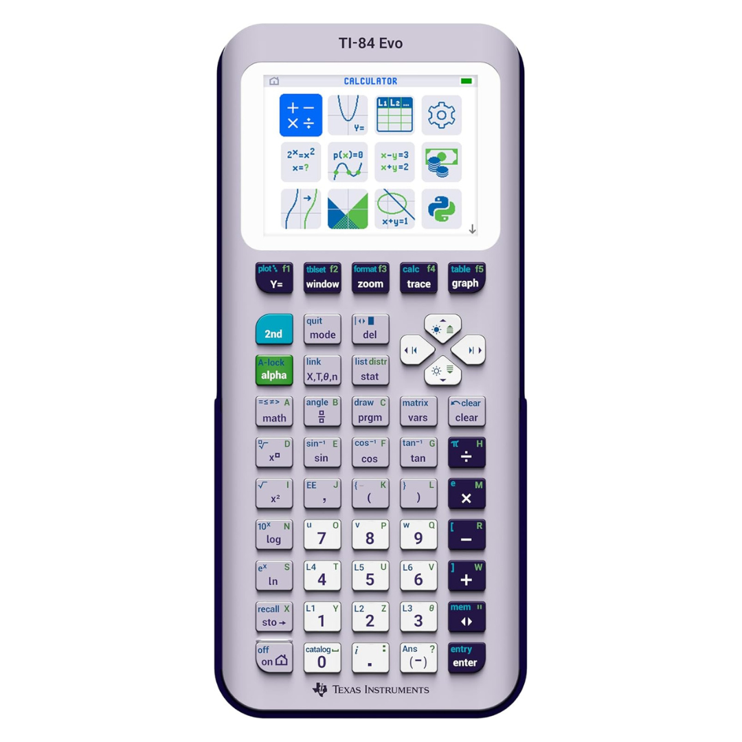 TI-84 Evo Graphing Calculator Texas Instruments, Lavender