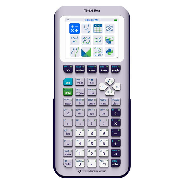 TI-84 Evo Graphing Calculator Texas Instruments, Lavender