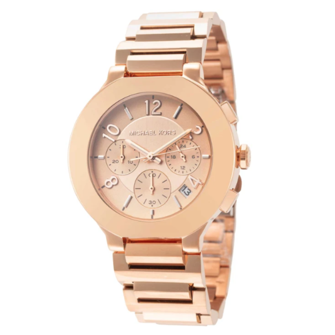 Michael Kors Gramercy 40mm Rose Gold Dial Women's Quartz Watch