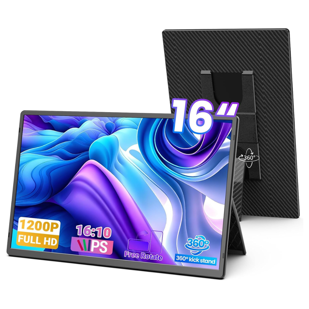 16" Cevaton N3 Portable WUXGA 2ms IPS Monitor Extender