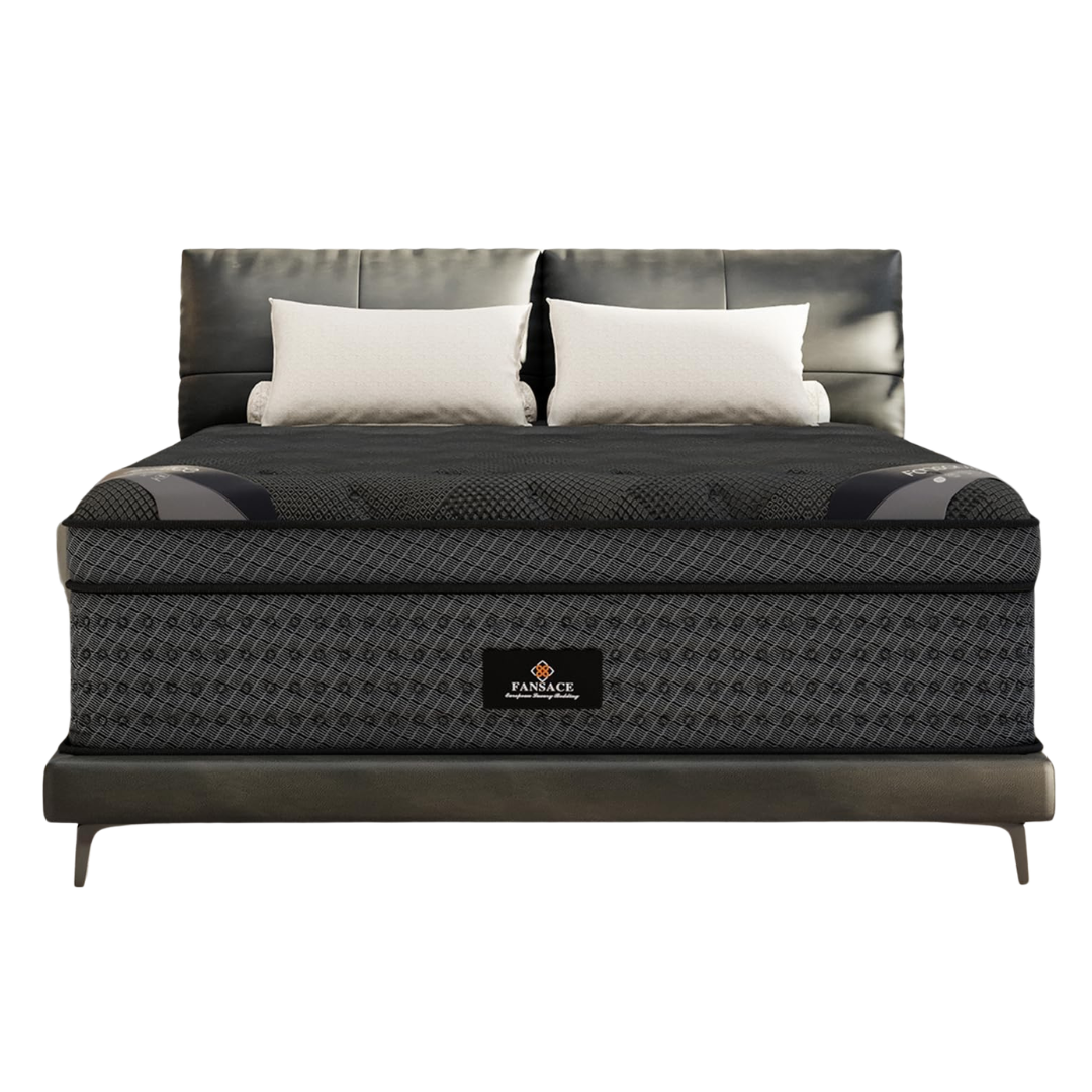 Luxury 14" King Size Hybrid Mattress In A Box
