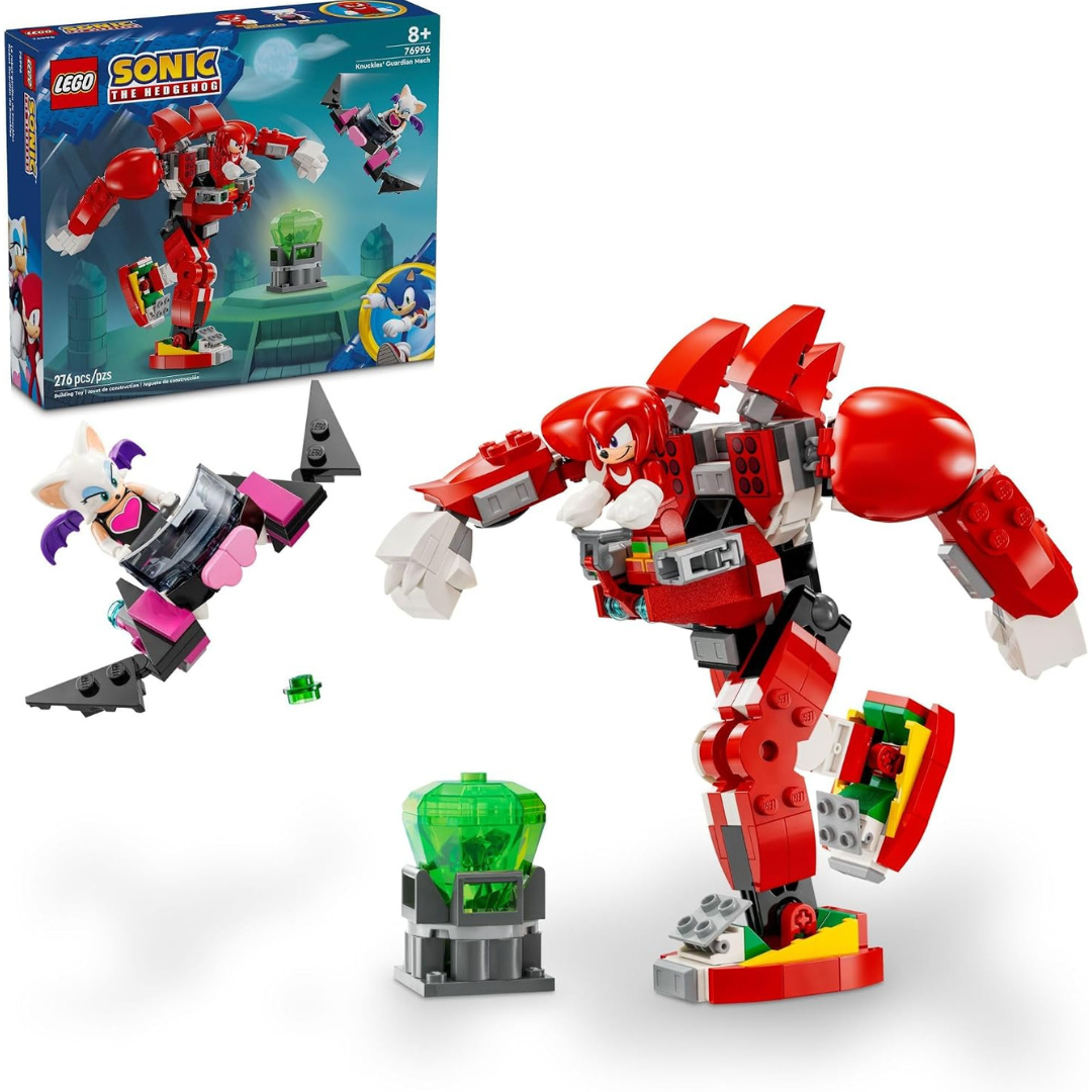 276-Piece LEGO Sonic The Hedgehog Knuckles Guardian Mech (76996)