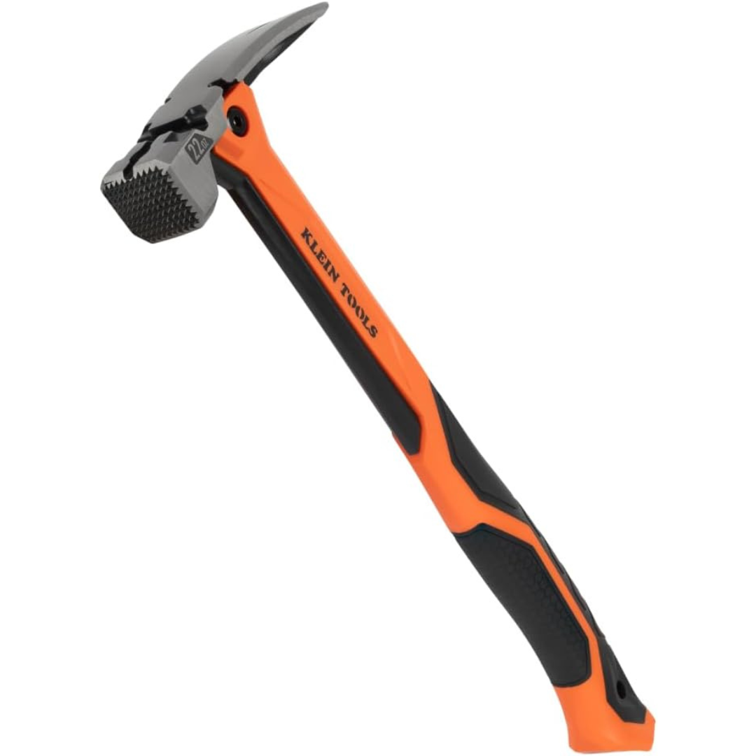 Klein Tools Milled Face Anti-Vibration Hammer (22-Ounce)