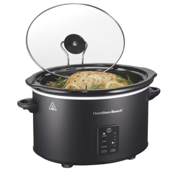 Hamilton Beach 5 Qt Programmable Slow Cooker With Removable Pot