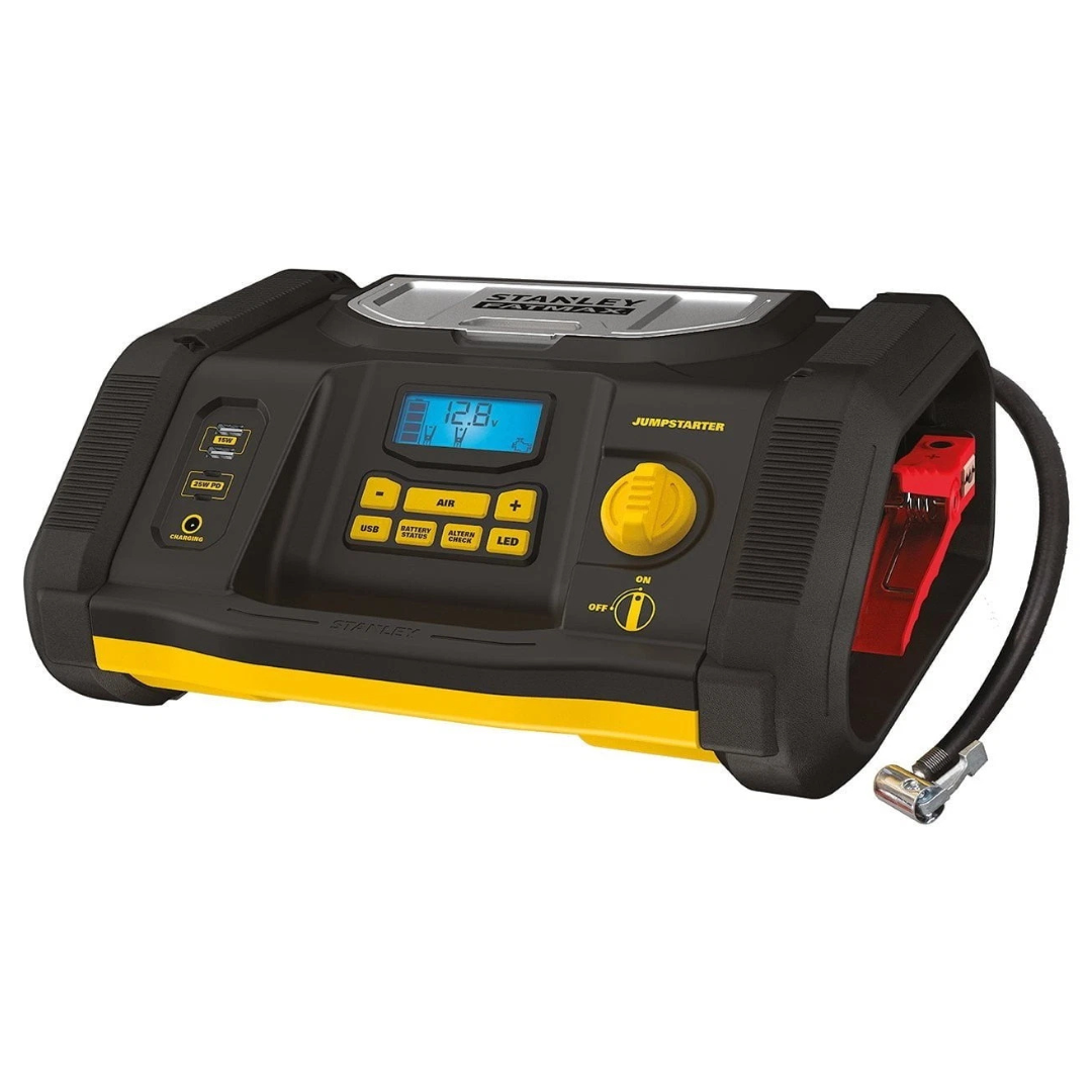Stanley Fatmax 1200 Amp Jump Starter w/Air Compressor