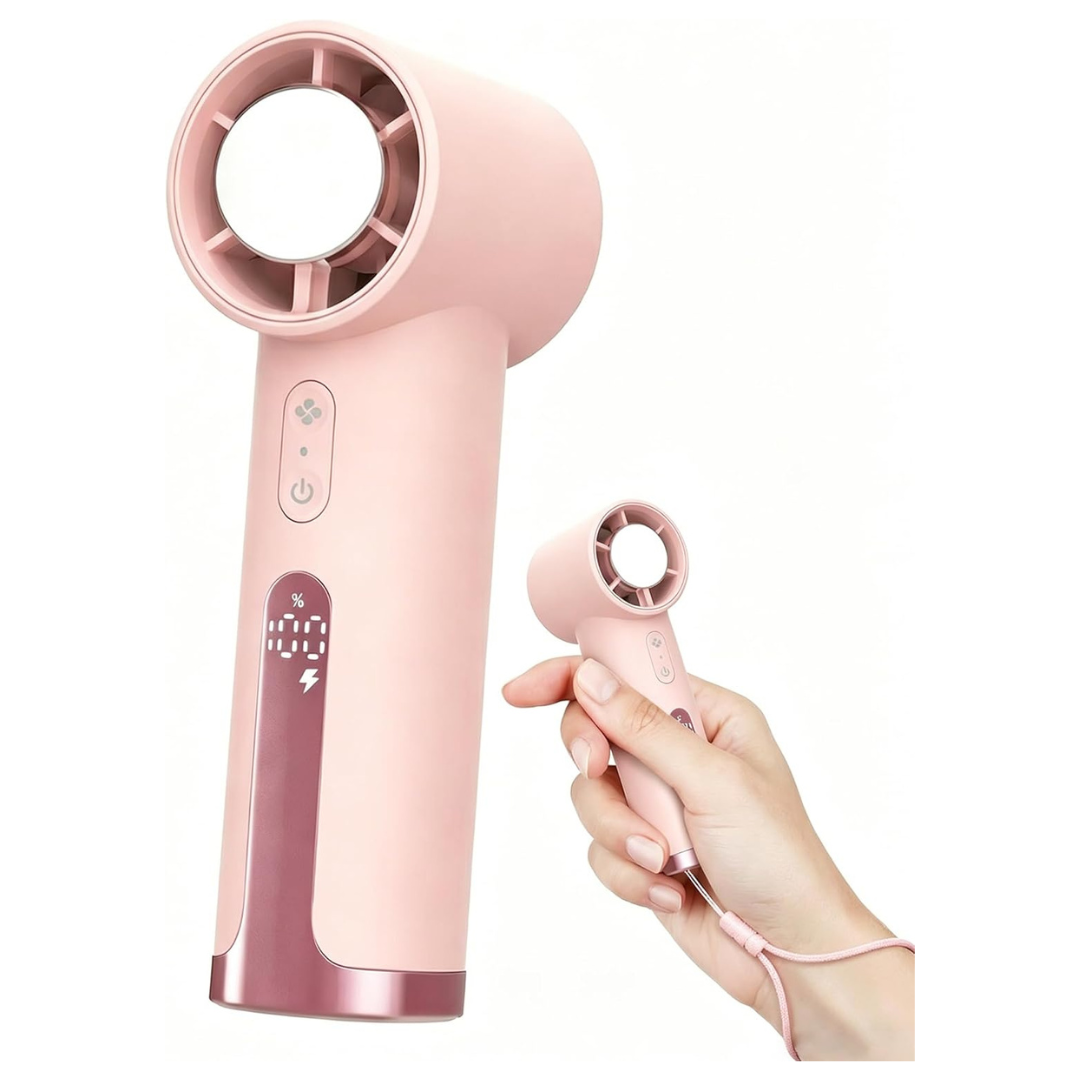 4000mAh Rechargeable Handheld Portable Fan (2 Colors)