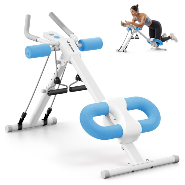 MERACH Adjustable Foldable Abdominal Trainer Machine
