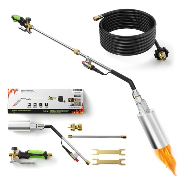 Etoolab Propane Torch Weed Burner Kit