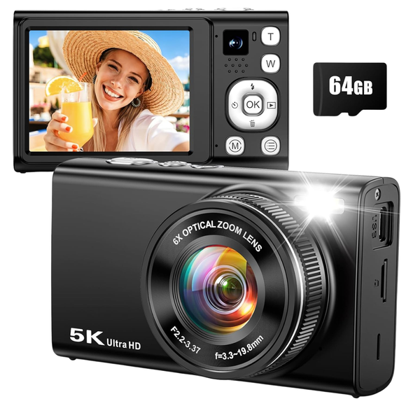 96MP Camera For Photography With 6X Optical Zoom (2 Colors)