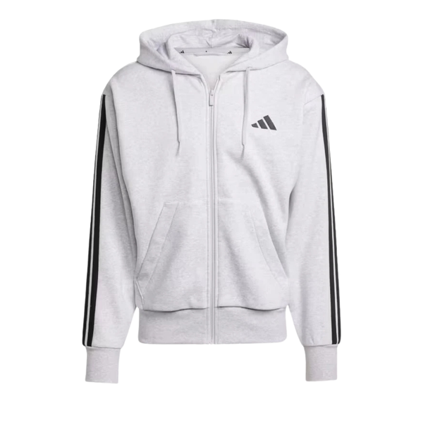 adidas Men Essentials 3-Stripes Fleece Hoodie