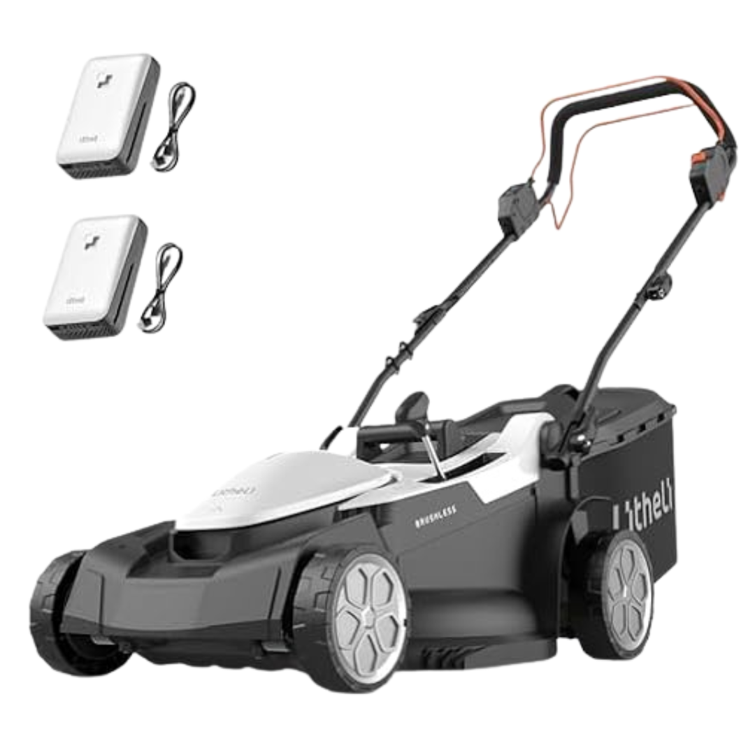 18" Litheli Electric Self Propelled Cordless Lawn Mower