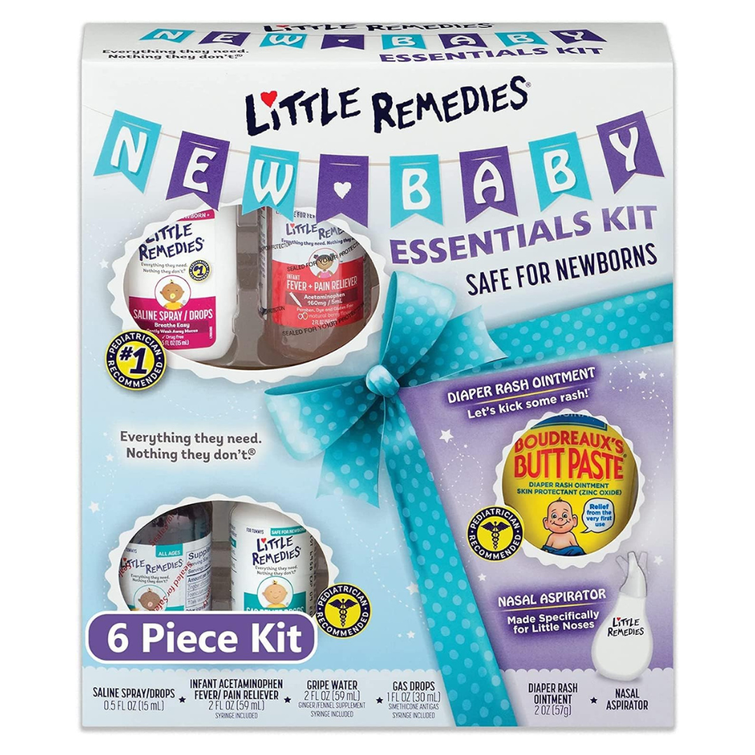 6-Piece Little Remedies New Baby Essentials Kit