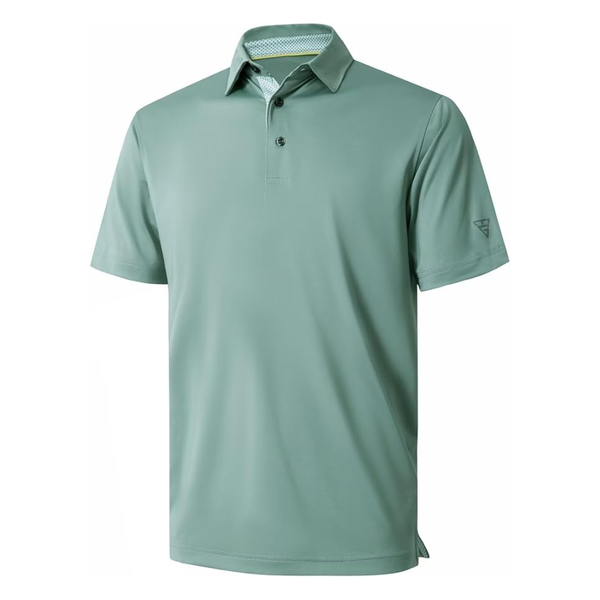 Mens Dry Fit Stretch Golf Polo Short Sleeve T-Shirt (Various)