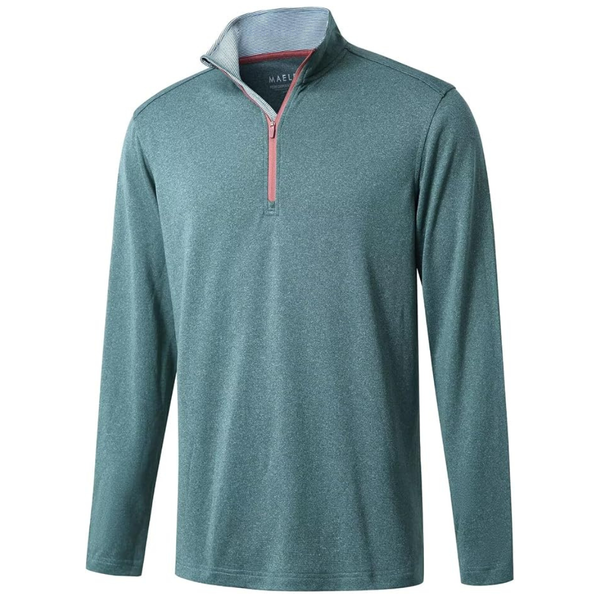 M MAELREG Mens Dry Fit Quarter-Zip Golf Pullover Sweatshirt (Various)