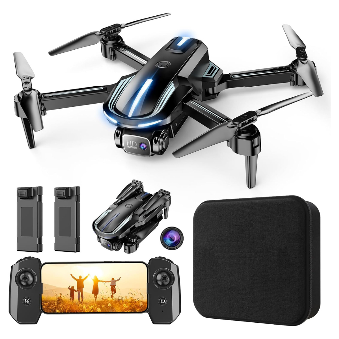 Foldable Mini Drone With Camera & 2 Batteries