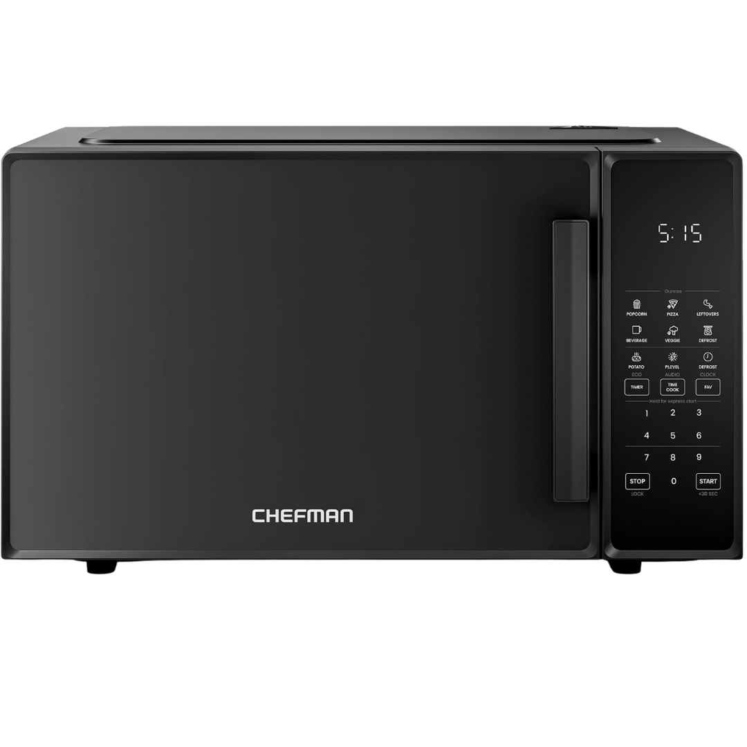 Chefman 1.1 Cu. Ft. 1000W Countertop Microwave Oven With 6 Presets